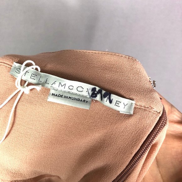 Stella McCartney Women's Rose Pleated Silk Midi Flare Skirts Size EU 44 - Picture 9 of 12